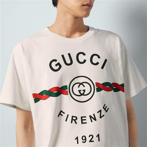 gucci firenze t shirt white